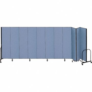 F1902 Partition 20 Ft 5 In W x 6 Ft H Blue