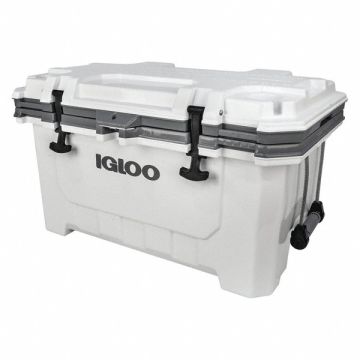 Chest Cooler 70.0 qt. Cap. White/Gray