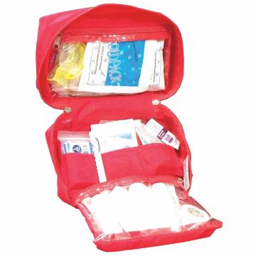 Trauma Kit First Responder Red Nylon
