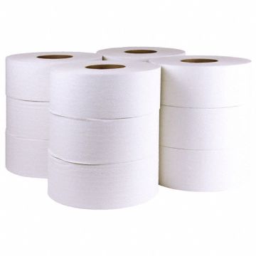 Toilet Paper Roll 1000 ft L Roll PK12