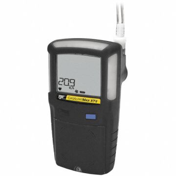 Single Gas Detector H2S 0-200 ppm NA Blk