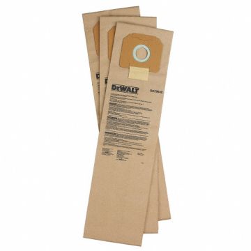 Vacuum Bag Paper 2-Ply Reusable PK3