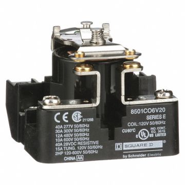 Open Power Relay 208VAC SPST-NO 4Pins