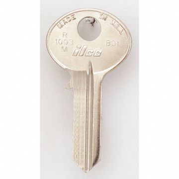 Key Blank Brass Type BO1 5 Pin PK10