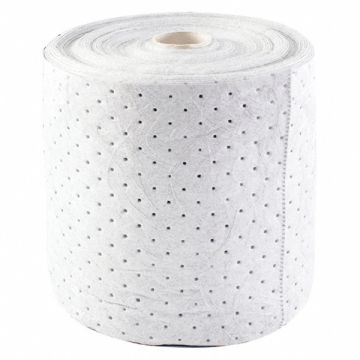 Absorbent Roll Oil-Based Liquids White