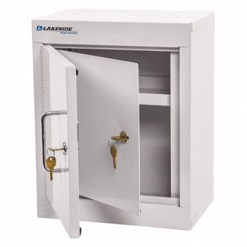 Wall Mounted Supply Cabinet Keyed 15 H