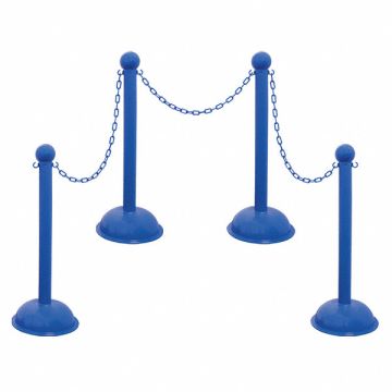 Heavy Duty Stanchion and Chain Kit