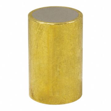 Brass Shielded Magnet 1/2 in.