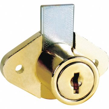 D3733 Cam Lock For Thickness 7/8 in Brass
