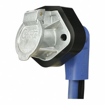 Ultra Seal G7 Receptacle Gray Blue