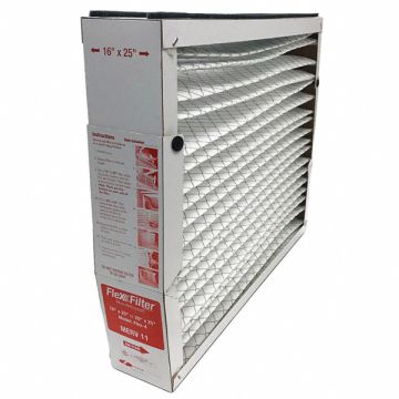 Pleated Air Filter MERV 11 25x16x4 6PK