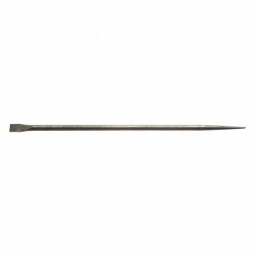30IN Round Bar - Straight Chisel-End