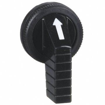 Switch Knob Extended Lever Black 30mm