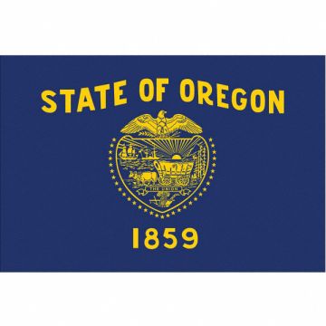 D3761 Oregon State Flag 3x5 Ft
