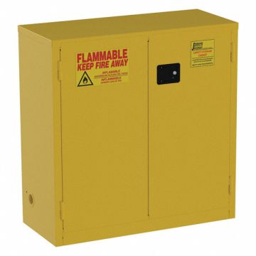 Cabinet 2-Dr 30 gal Flammable 18x44x43