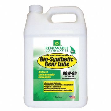 Gear Oil Bio-Synthetic 1 gal 80W90