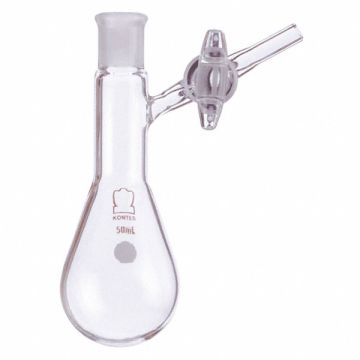 Schlenk Tube Flask 200mL Glass Clear