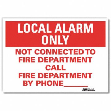Notice Sign 14inx7in Reflective Sheeting