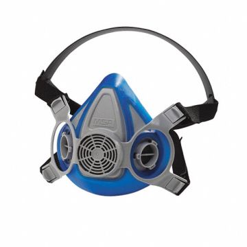 Half Mask Respirator Rubber Blue