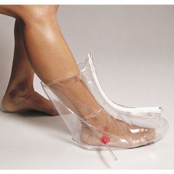 Air Splint Foot and Ankle Clear Plastic