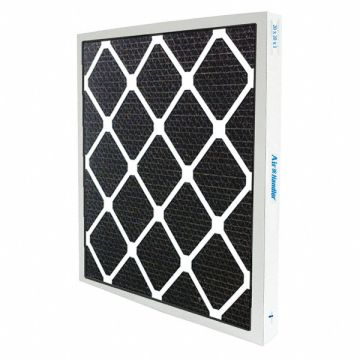Odor Removal Pleated Air Filter 24x24x4