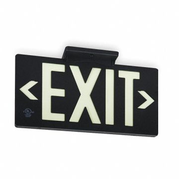 D6992 Exit Sign 8 3/4 in x 15 3/8 in Plastic