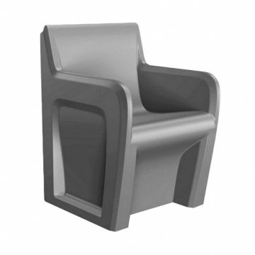 Sentinel Arm Chair Floor Mount Gray
