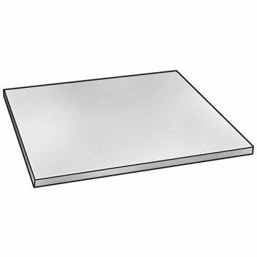 Blank Aluminum 2024 1 x 8 x 8 In
