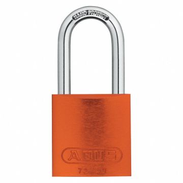 D8949 Lockout Padlock KA Orange 1-1/2 H