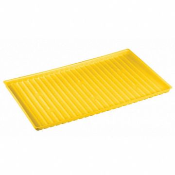 Poly Tray Yellow Polyethylene