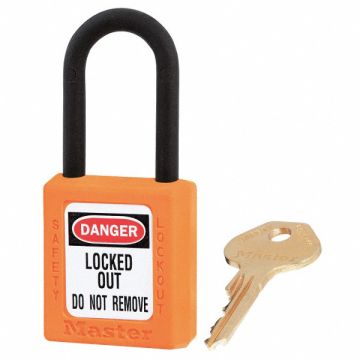 D5325 Lockout Padlock KA Orange 1-3/4 H PK6