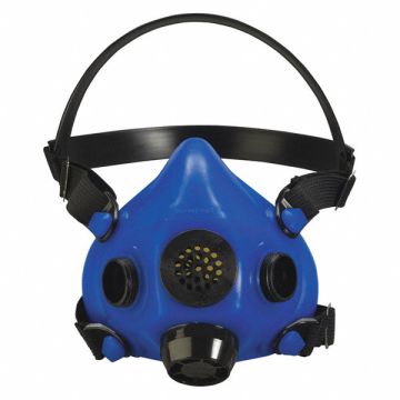 Half Mask Respirator Silicone Blue