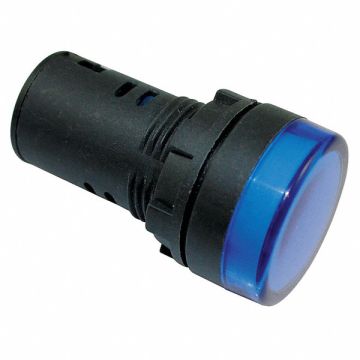 Raised Indicator Light 22mm 24V Blue