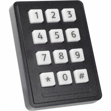 Industrial White Keypad 12 Key IP65