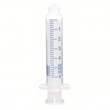 Plastic Syringe Luer Lock 5 mL PK100