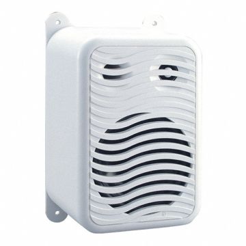 Outdoor Box Speakers White 5-1/32in.D PR