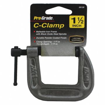 C-Clamp (Deep Throat) 1-1/2x1-1/2