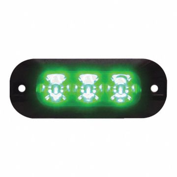 XTP Single 3 LED Light 12/24VDC Green