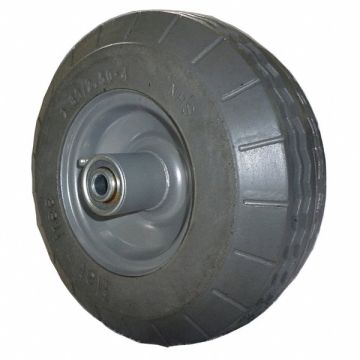 Flat-Free Solid Rubber Wheel 8-1/2