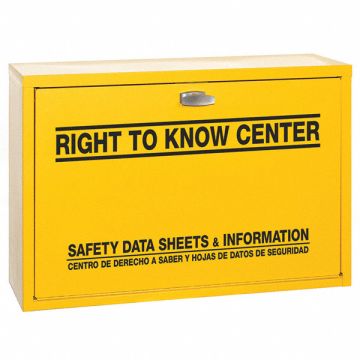 Right-To-Know Cabinet Hazard Information