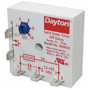 Encapsulated Timing Relay 12 to125VDC 1A