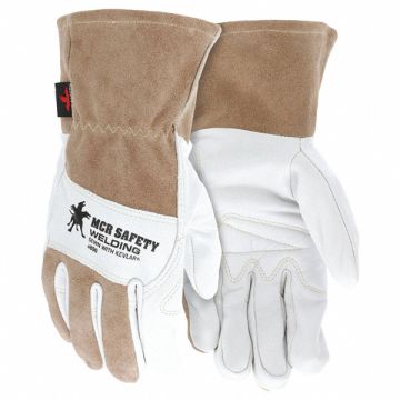 K2802 Welding Leather Glove Brown/White XL PR