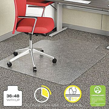 Chair Mat Traditional Lip 36 x 48 In.