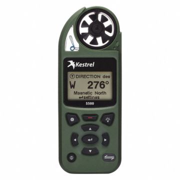 Weather Meter Olive Drab 0.3 to 48.87 Hg