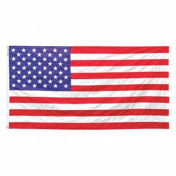 US Casket Flag 5 ft H 9-1/2 ft W