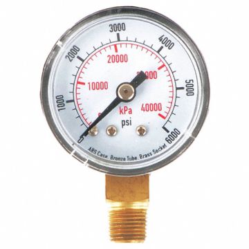 D1334 Pressure Gauge Test 1-1/2 In