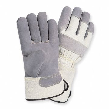 D1581 Leather Gloves Gray XL PR