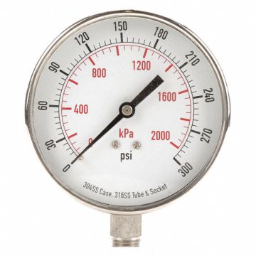 D1366 Pressure Gauge Test 3-1/2 In
