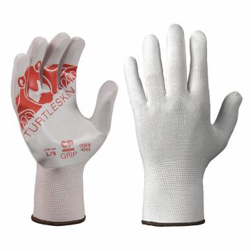 Cut Resistant Gloves Wht PU S PR