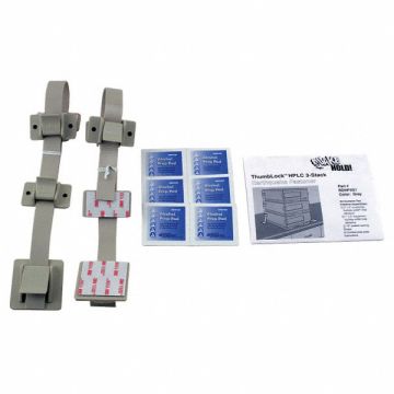 HPLC 3-Stack Fastener Kit Gray